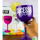 2 Taças Gin Tônica - Sucesso E Prosperidade 580ml Presentes C