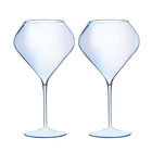 2 Taças King 770ml Champanhe Vinho Casal Acrílico Espumante A