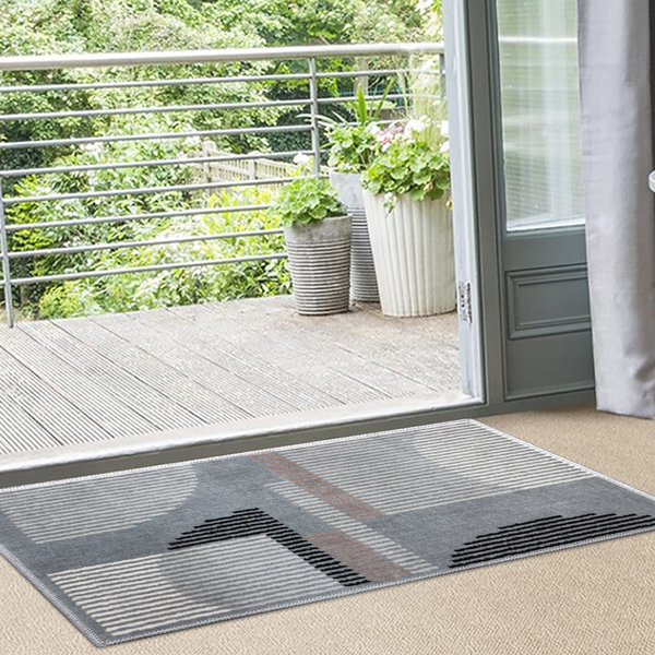 2 Tapete Antiderrapante Antimofo Limpa Fácil Js Rg52gf 50x80