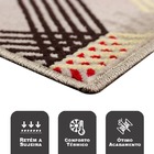 2 Tapete Antiderrapante Antimofo Limpa Fácil Js Rm35ta 50x80