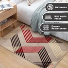 2 Tapete Antiderrapante Antimofo Limpa Fácil Js Rm35ta 50x80