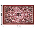 2 Tapete Antiderrapante Limpa Fácil Js Re Ate 50 X 80 Vr  - M