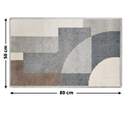 2 Tapete Antiderrapante Limpa Fácil Js Re Vit 50 X 80 M51 - M