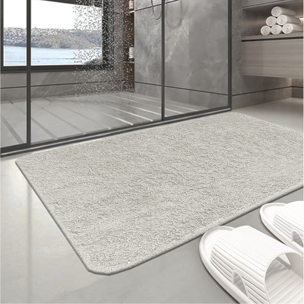 2 Tapete Banheiro Antiderrapante Absorvente 45x60 Oa Hig Vr -