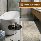 2 Tapete Banheiro Antiderrapante Absorvente 50x100 Oa Cl Vr -