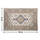 2 Tapete Banheiro Antiderrapante Absorvente 60x90 Tu M03 Bg -