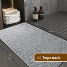 2 Tapete Banheiro Antiderrapante Grande 50x100 Js Tr M51  - 5
