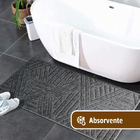 2 Tapete Banheiro Antiderrapante Grande 50x100 Js Tr M52  - 5