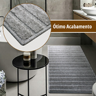2 Tapete Banheiro Antiderrapante Grande Soft Re51 Js 50x100