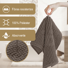 2 Tapete Banheiro Antiderrapante Macio Macarrão Bolinha Dch