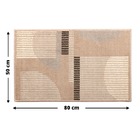 2 Tapete Banheiro Grande Antimofo Soft Macio Js Rg35ta 50x80