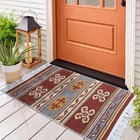 2 Tapete Capacho Algodão Luxo Grande Dupla Face Kvm4 60x90