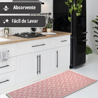 2 Tapete Cozinha Passadeira Absorvente Ed Nat Z 50 X 120 Vr -