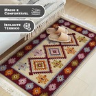 2 Tapete Kilim Algodão Luxo Grande Dupla Face Kvm2 60x90