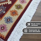 2 Tapete Kilim Algodão Luxo Grande Dupla Face Kvm2 60x90