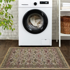 2 Tapete Lavanderia Antiderrapante 50x80 Js Fu Med M72 - Bege