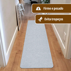 2 Tapete Passadeira Antiderrapante Absorvente Ln 45x160 Vr -