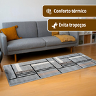 2 Tapete Passadeira Sala Sofá Corredor 57x180 Js Re Nap M52 -