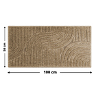 2 Tapete Porta Capacho Antiderrapant Grande 50x100 Js Sd M03