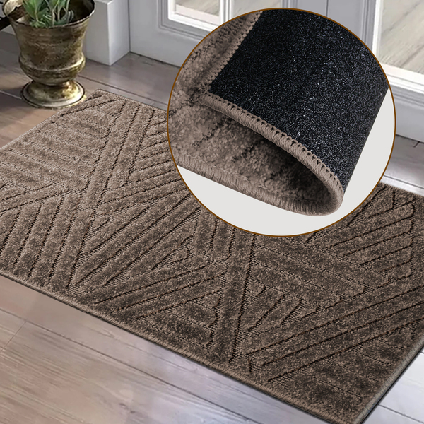 2 Tapete Porta Capacho Antiderrapant Grande 50x100 Js Tr M35