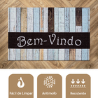 2 Tapete Porta Capacho Antiderrapante Estampado M01 40x60