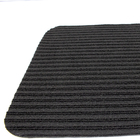 2 Tapete Porta Capacho Antimofo Limpa Fácil Ess Pt 40x60