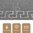 2 Tapete Porta Capacho Bem Vindo Antiderrapante Pvc Gf 40x60