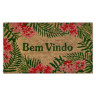 2 Tapete Porta Capacho Fibra Coco Antiderrapante 33x60 E1