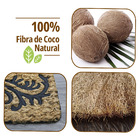 2 Tapete Porta Capacho Fibra Coco Antiderrapante 40x60 P1