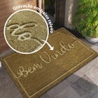 2 Tapete Porta Capacho Fibra Coco Antiderrapante 45x75 Prem1