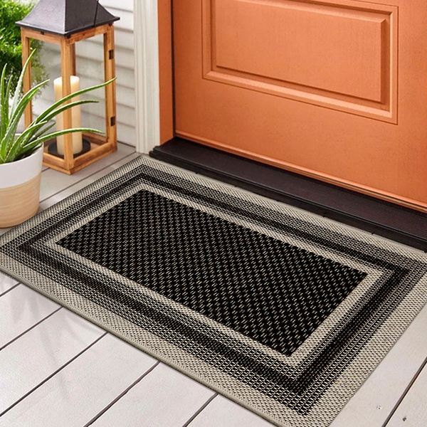 2 Tapete Porta Capacho Grande Antiderrapante Js Mopt 50x80