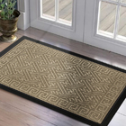 2 Tapete Porta Capacho Grego Luxo Antiderrapante Bg 45x75