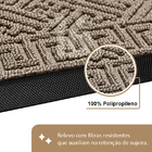 2 Tapete Porta Capacho Grego Luxo Antiderrapante Bg 60x90