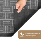 2 Tapete Porta Capacho Naska Antiderrapante Grande Cz 60x90