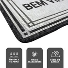 2 Tapete Porta Capacho Super Antiderrapante Fl2 Bvpt 45x67