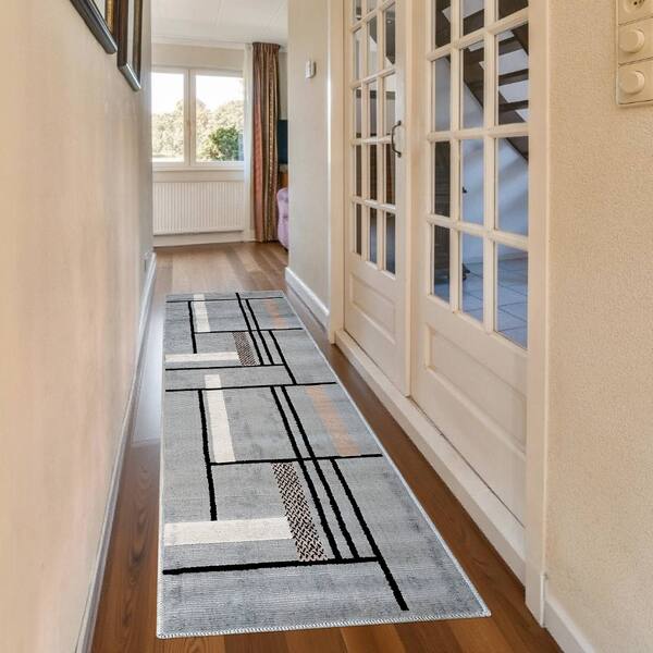 2 Tapete Porta Passadeira Corredor Luxo 57x180 Js Re Nap M52