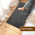 2 Tapete Quarto Beira Cama Antiderrapante 50 X 100 Oa Cl Vr -