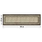 2 Tapete Quarto Beira Cama Antiderrapante 57x180 Js Mol M70 -