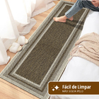 2 Tapete Quarto Beira Cama Antiderrapante 57x180 Js Mol M87 -