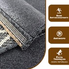 2 Tapete Sisal Luxo Antimofo Antiderrapante Js Gept 50x80