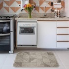 2 Tapete Super Antiderrapante Limpa Fácil Antimofo Fl4 45x67