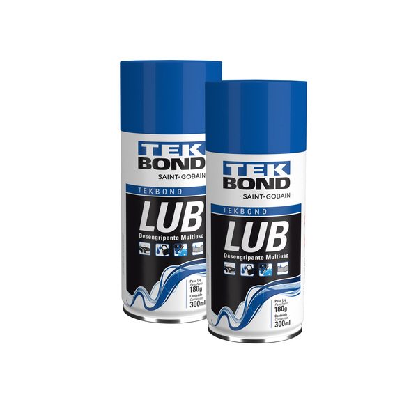 2 Tekspray Lub Desengripante 180g/300ml Lubrifica Articulaçõe