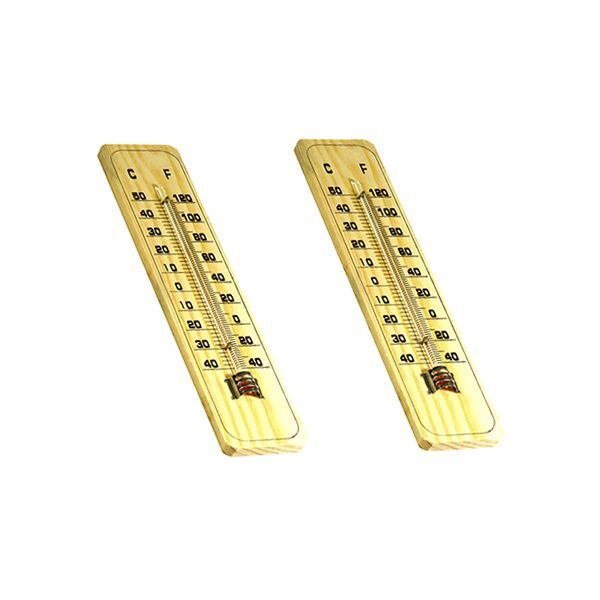2 Termômetro Para Ambiente Graduação Celsius Fahrenheit Madei