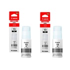 2 Tintas Canon Gi-13 Gi13 Preto Bk Original Para Impressora M