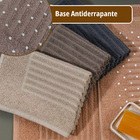 2 Toalha Piso Banheiro Antiderrapante 520g/m2 50x70 Maj Moc