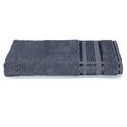 2 Toalhas Plus Size Grossa E Macia 80x180 Marrom+preto