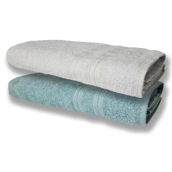 2 Toalhas Super Felpudas Grande E Grossa Algodão 80x150 Branc