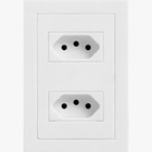 2 Tomadas Universal 2p + T 10a