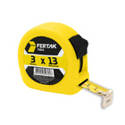 2 Trenas de Bolso 3 Metros x 13mm Fertak Curta Com trava Prof