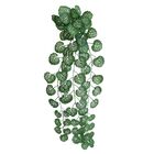 2 Trepadeiras Pendentes 100x20cm De Folhagem Begônia Artifici